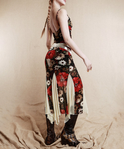 Metallic Ring Belt